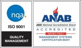 NQA ISO 9001 Badge - ANAB